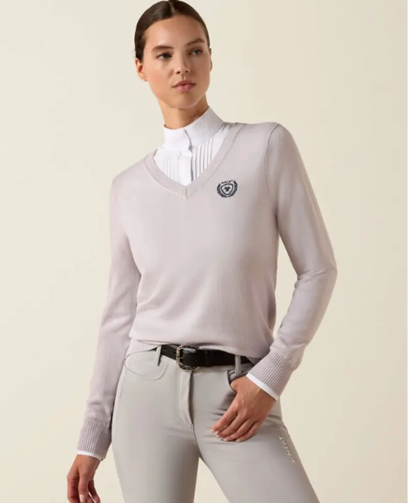 Ariat WMS Saluut Sweater Heather Grey