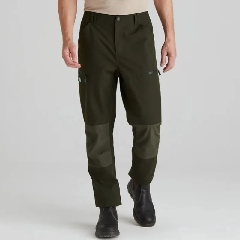 Ridgeline Mens  Cambrian Trouser Deep Forest-2