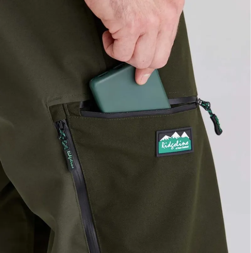 Ridgeline Mens  Cambrian Trouser Deep Forest-1