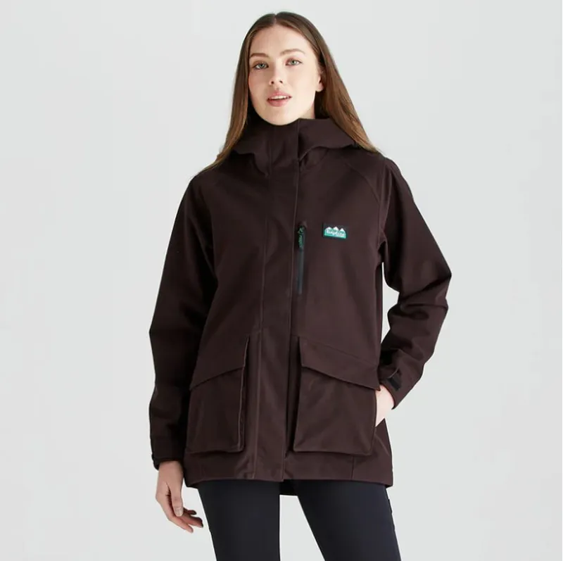 Ridgeline Womens Rhea Jacket Deep Bark-1