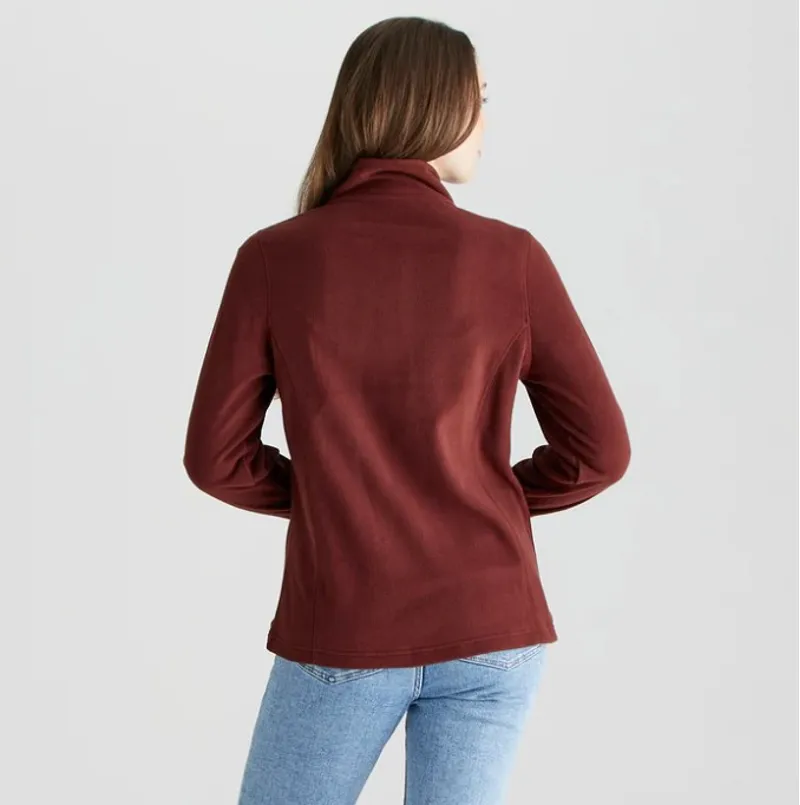 Ridgeline Womens Narvik Fleece Oxblood