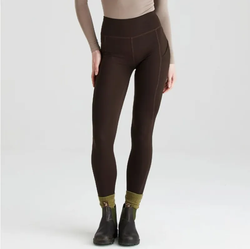 Ridgeline Womens Infinity Leggings Deep Bark-2