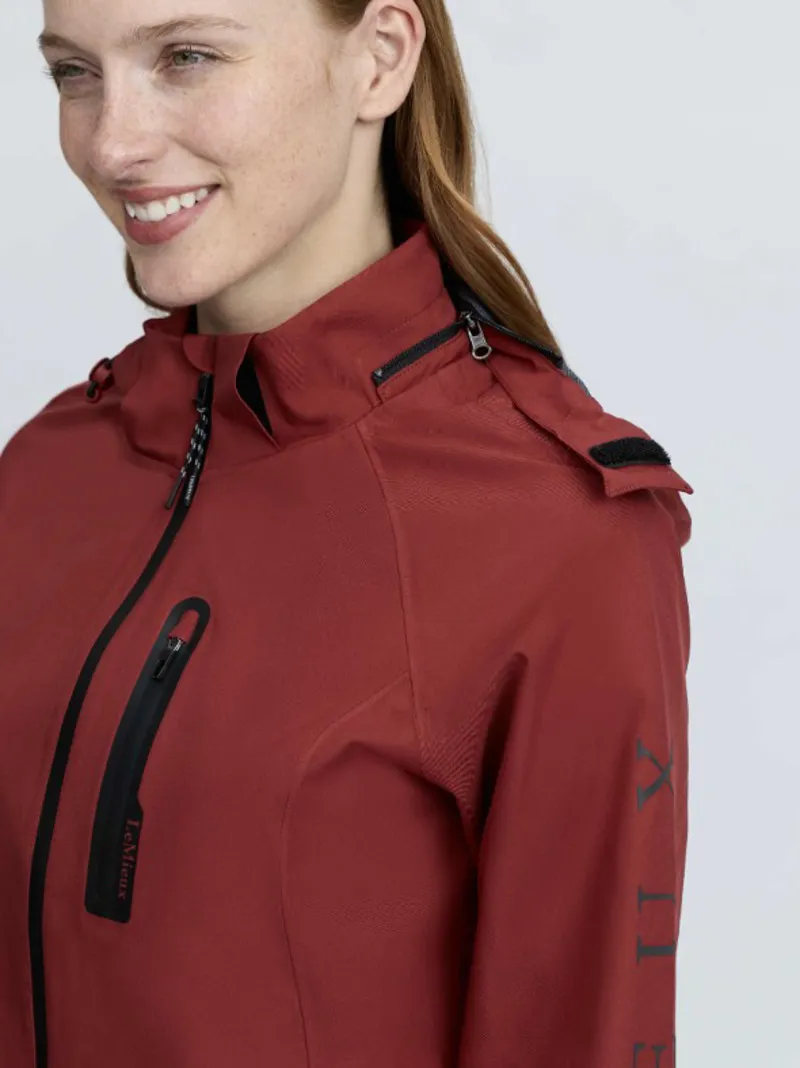 Lemieux Athena Waterproof Lightweight Jacket Russet-5
