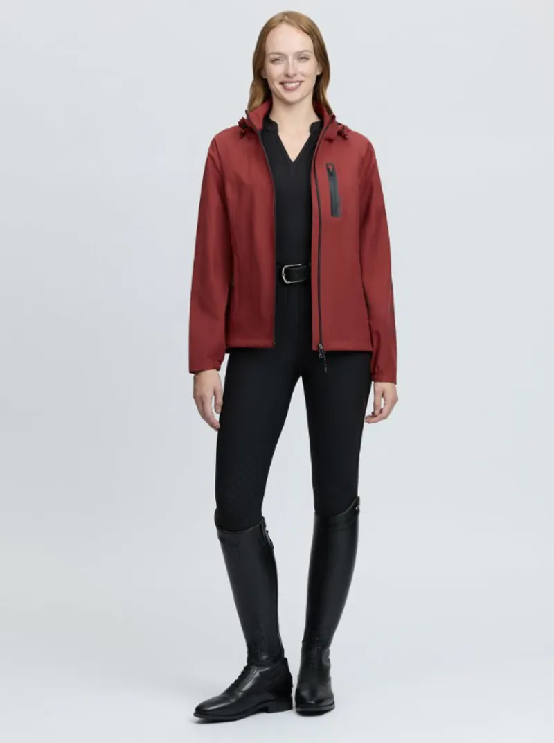 Lemieux Athena Waterproof Lightweight Jacket Russet-1