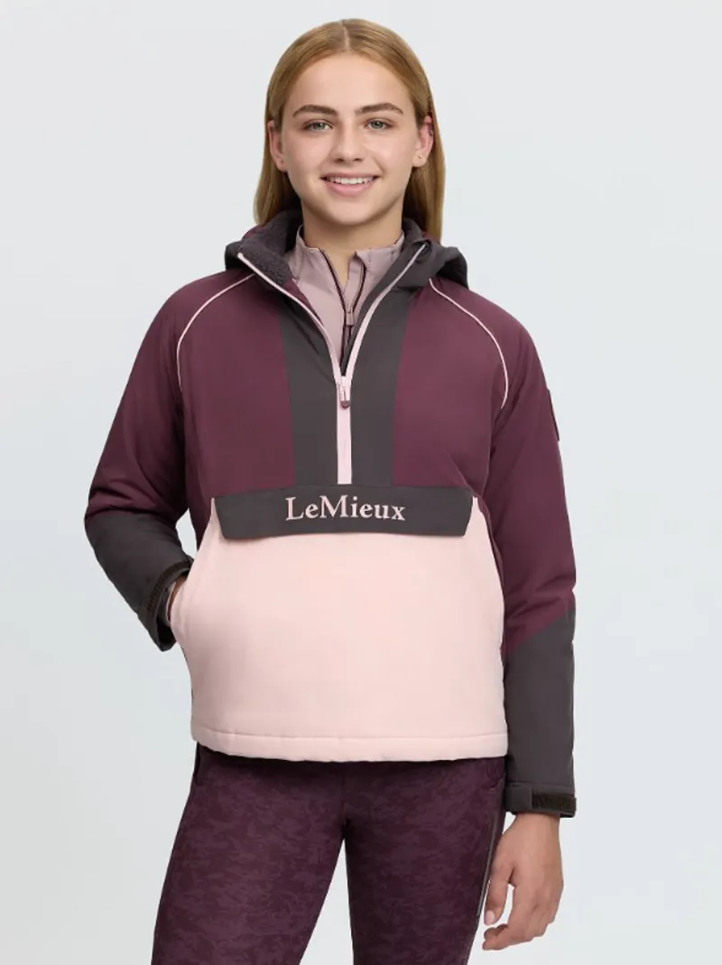 Lemieux Young Rider Bailey Waterproof Anorak Bramble