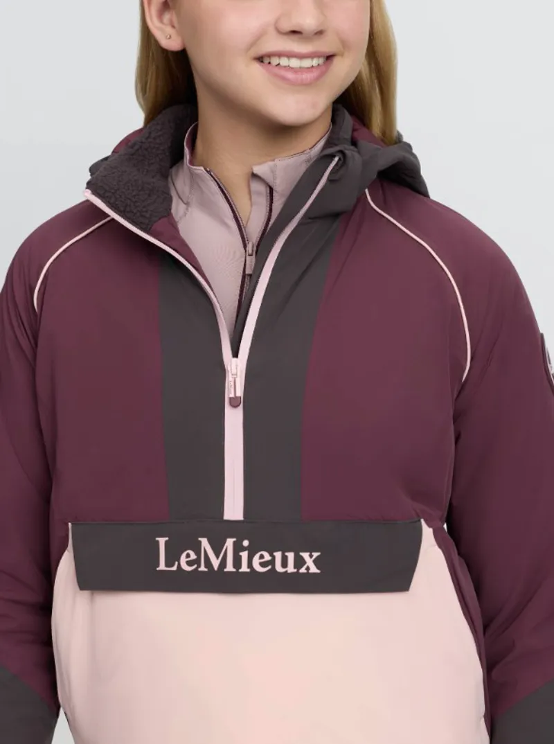 Lemieux Young Rider Bailey Waterproof Anorak Bramble-5
