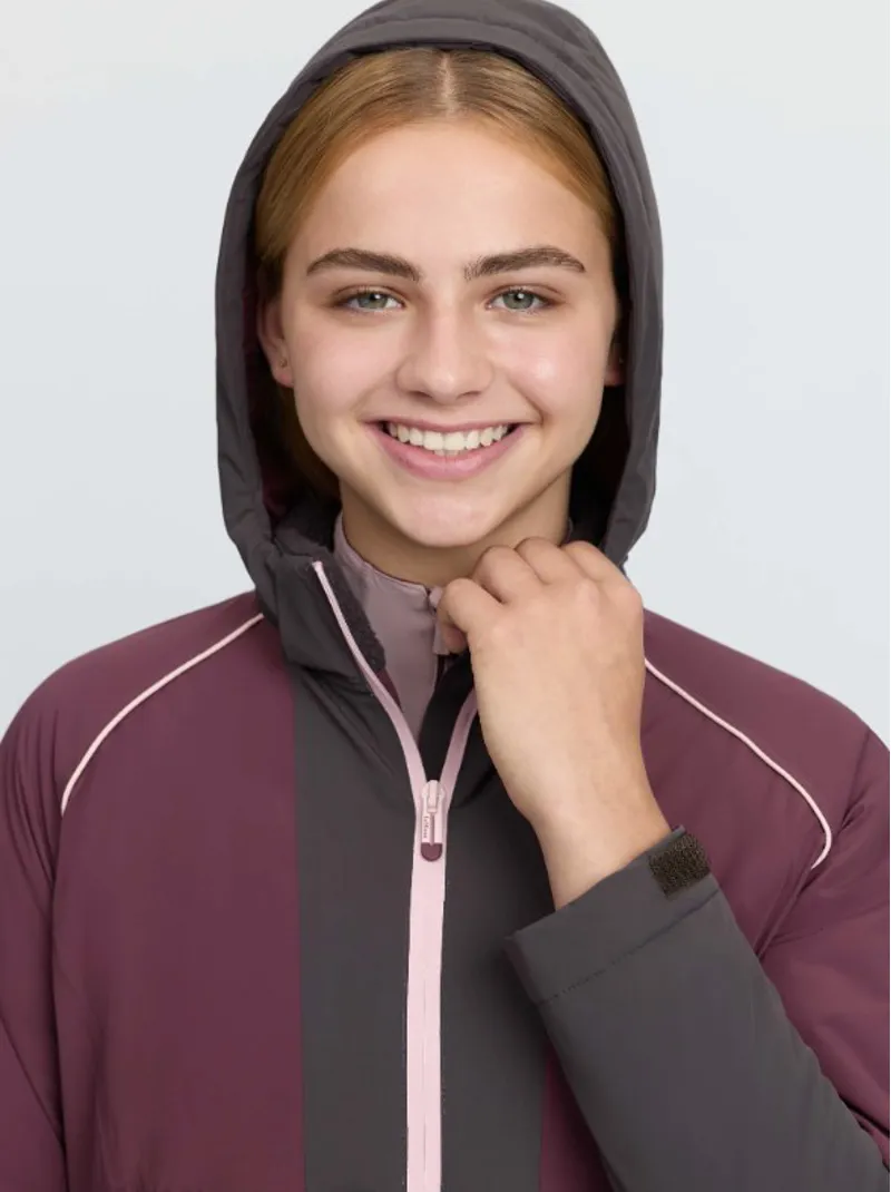 Lemieux Young Rider Bailey Waterproof Anorak Bramble-4