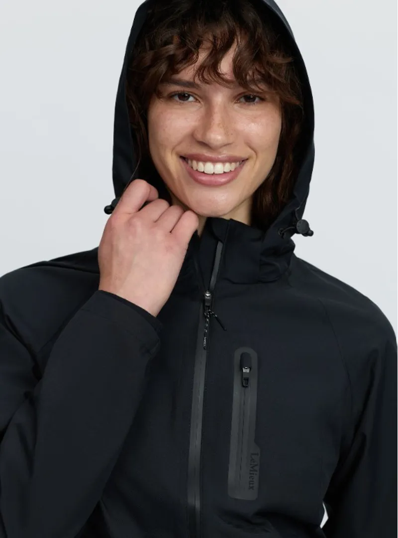 Lemieux Athena Waterproof Lightweight Jacket Black-4