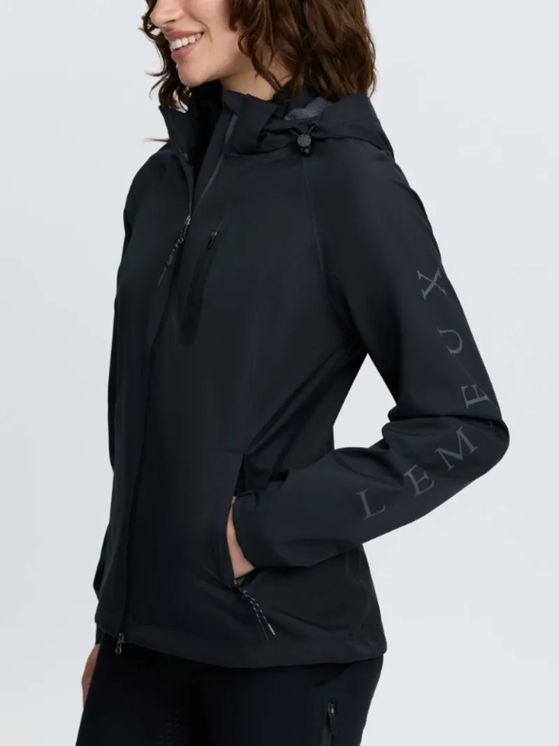 Lemieux Athena Waterproof Lightweight Jacket Black-3