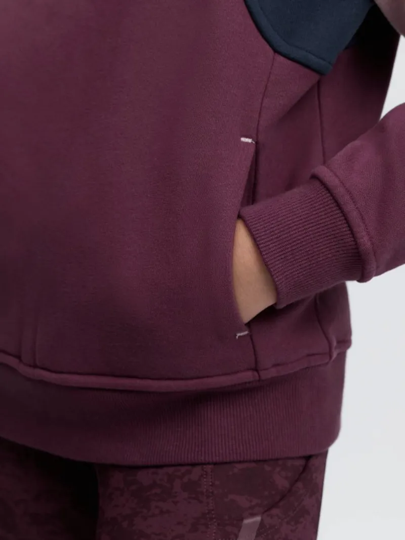 Lemieux Young Rider Viola Quarter Zip Sweat Bramble-5