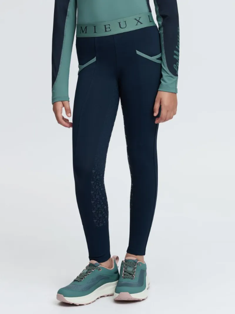 Lemieux Mini Pull Ons Navy/Aloe