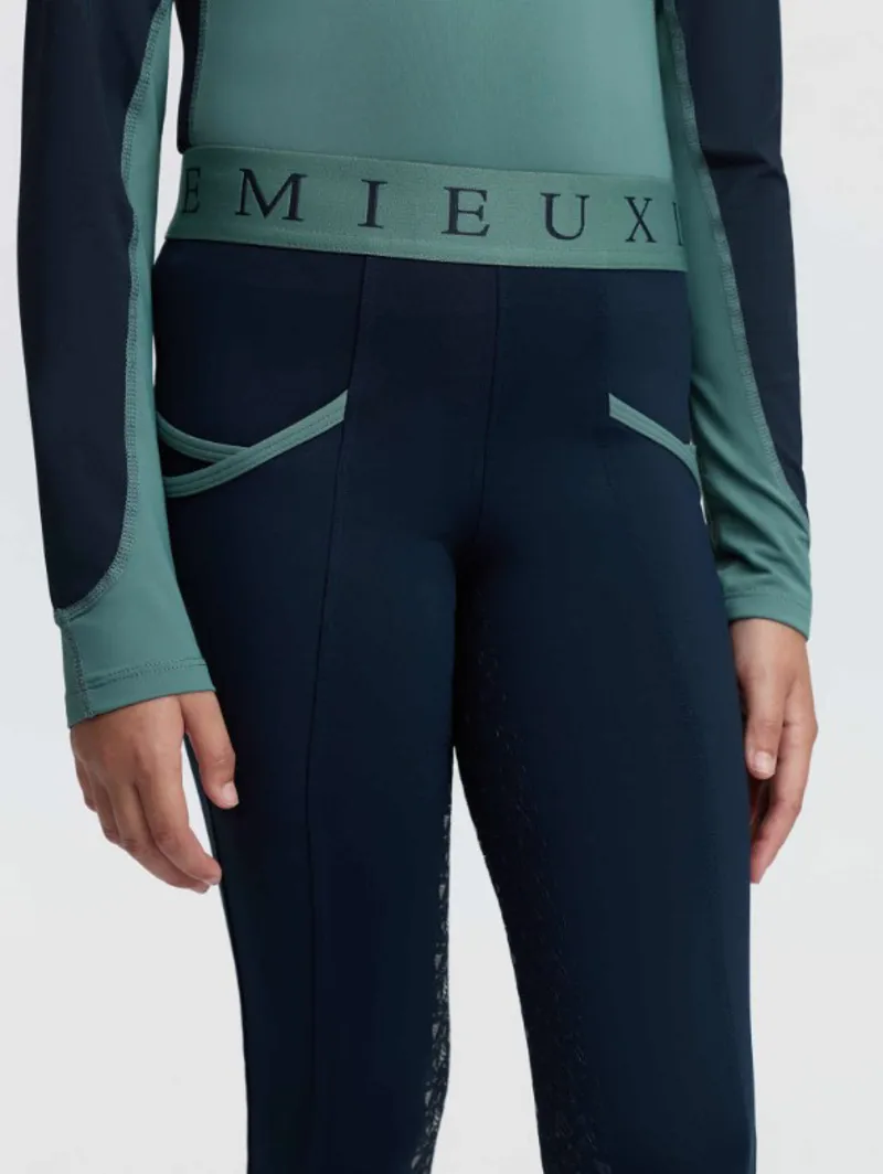 Lemieux Mini Pull Ons Navy/Aloe-2