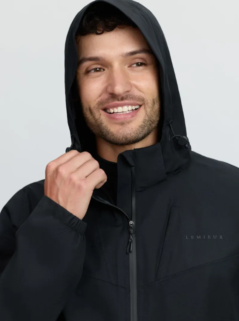 Lemieux Mens Waterproof Lightweight Jacket Black-2