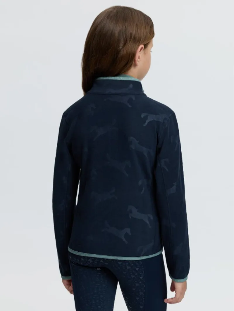 Lemieux Mini Maggie Horse Fleece Navy-3