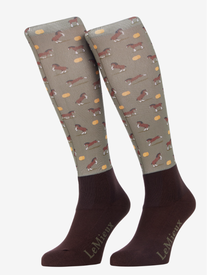 Lemieux Footsie Socks Clydesdale/Willow