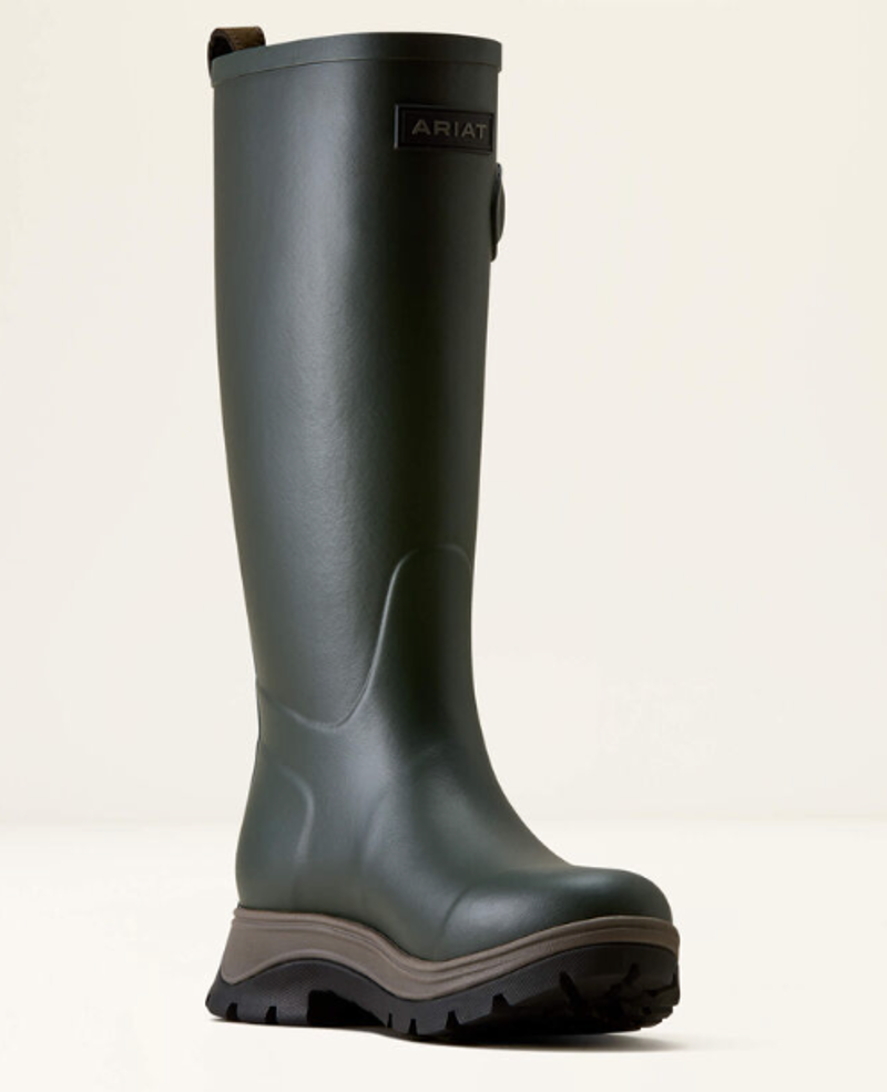 Ariat WMS Woodstock Rubber Boot Olive Night-4