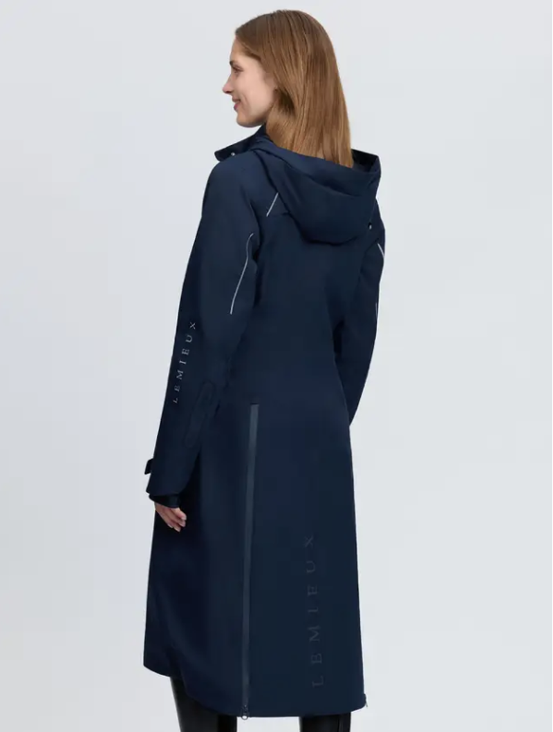 Lemieux Stormwear Performance Riding Coat Navy-1