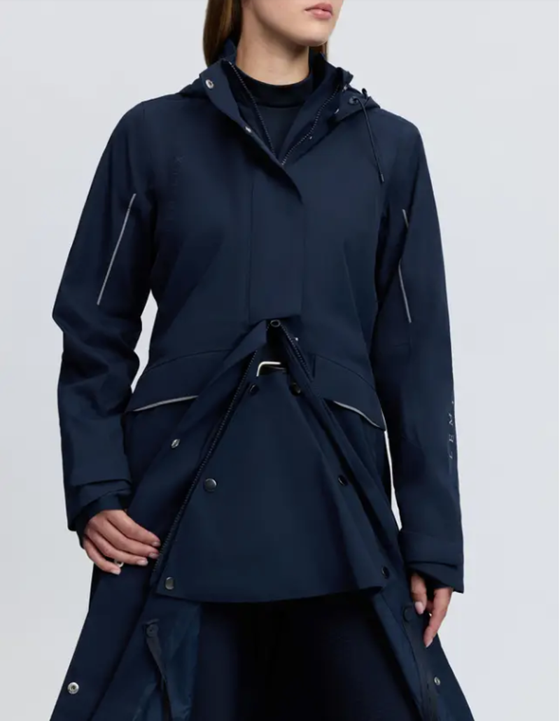 Lemieux Stormwear Performance Riding Coat Navy-3
