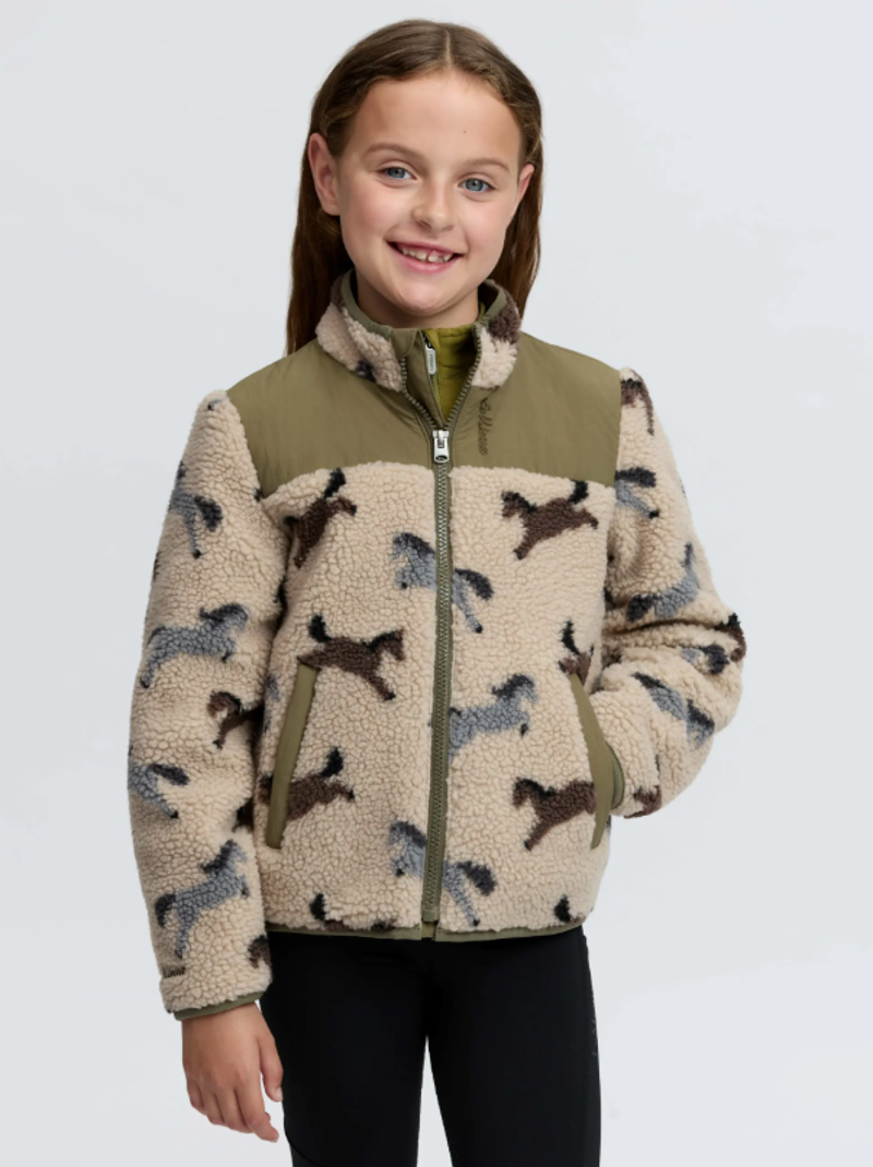 Lemieux Mini Theo Pony Fleece Willow Green