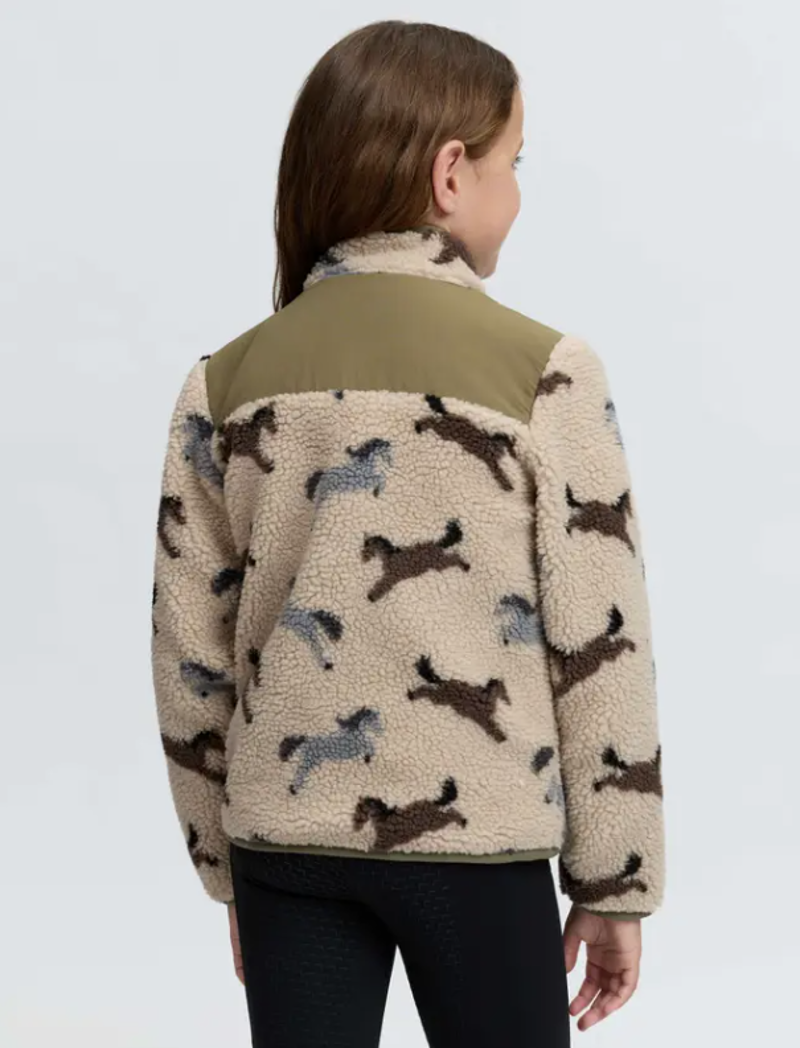 Lemieux Mini Theo Pony Fleece Willow Green-1