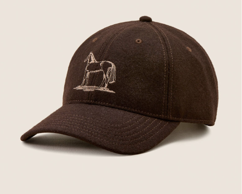 Ariat ADT Wool Country Cap Dark Chocolate