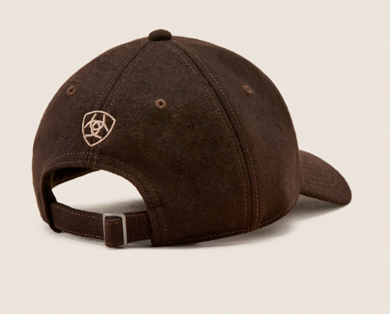 Ariat ADT Wool Country Cap Dark Chocolate-1