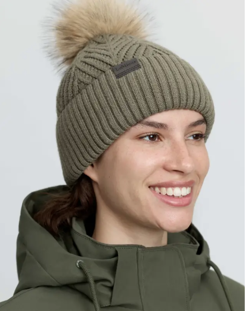Lemieux Clara Knit Beanie Willow Green
