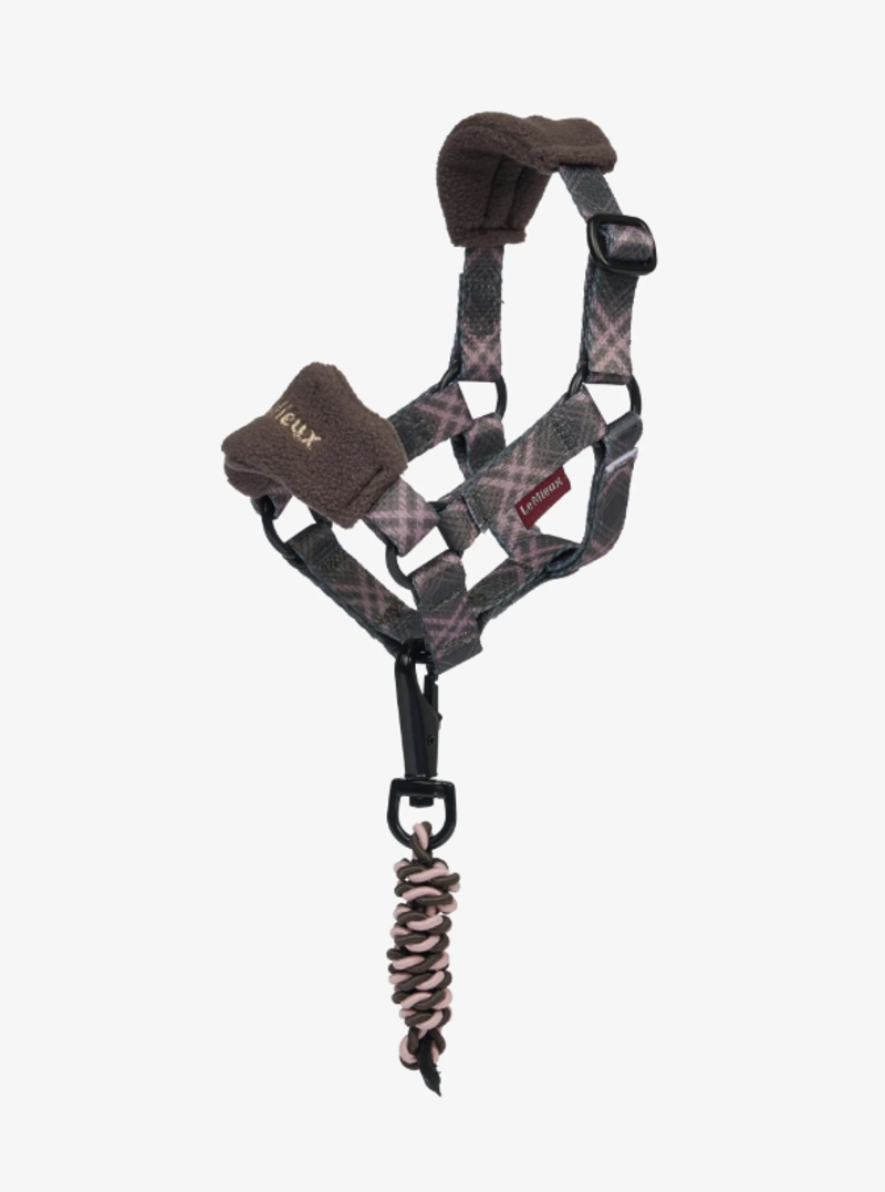 Lemieux Toy Pony Heritage Vogue Headcollar and Leadrope Cocoa