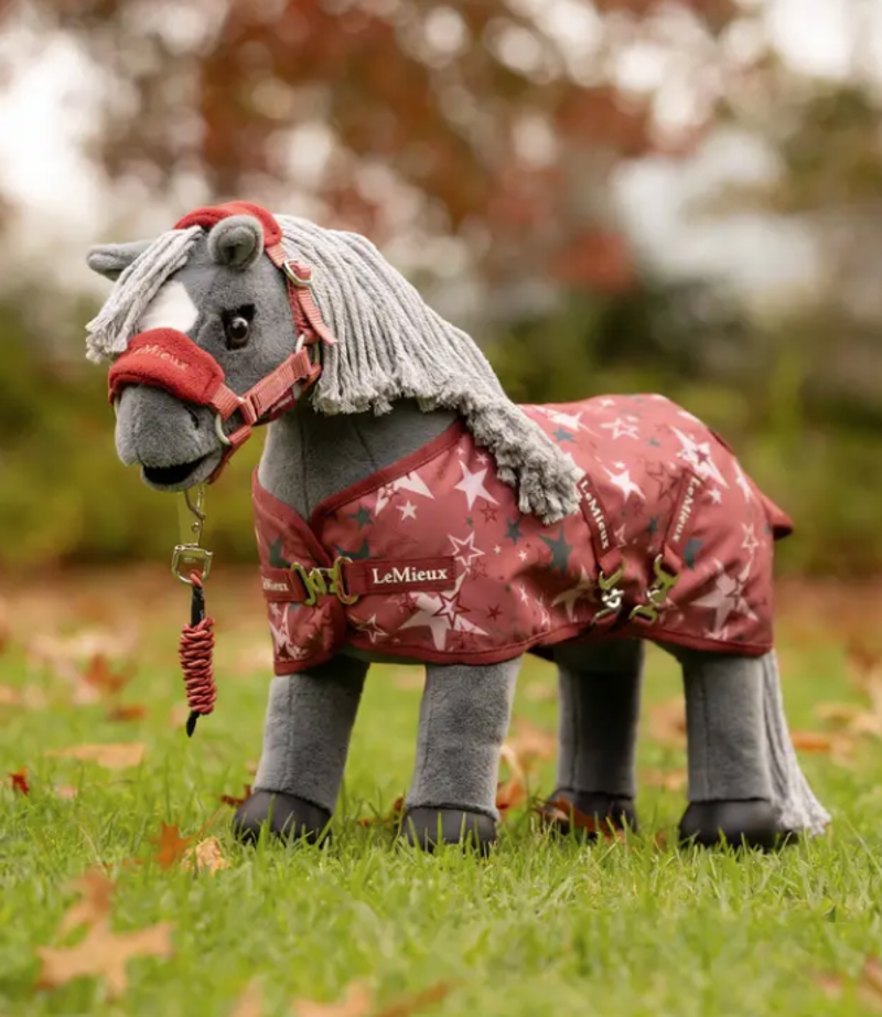 Lemieux Toy Pony Printed Turnout Rug Spiced Earth-1