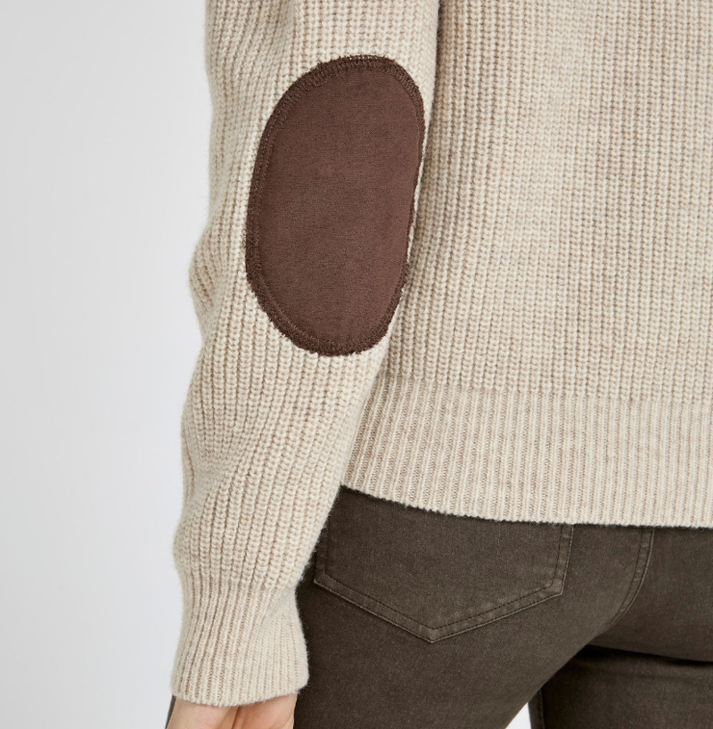 Toggi Romney Washable Wool Sweater Oat-2