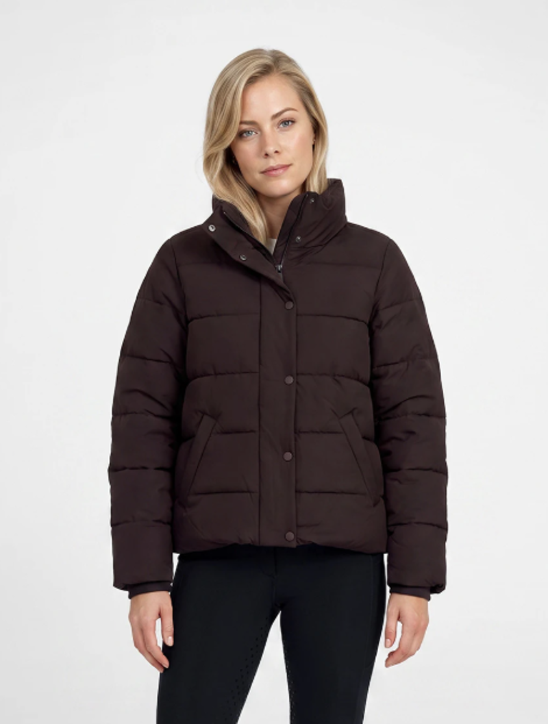 Weatherbeeta Insulated High Neck Jacket Expresso-1