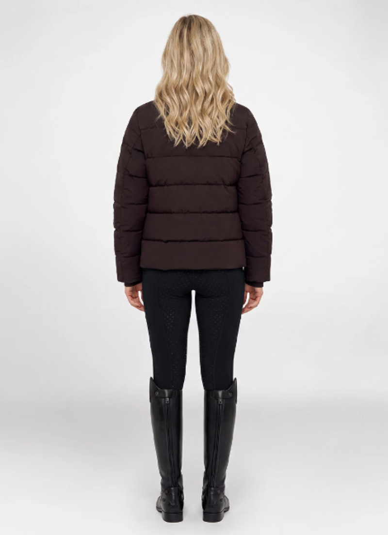 Weatherbeeta Insulated High Neck Jacket Expresso-5