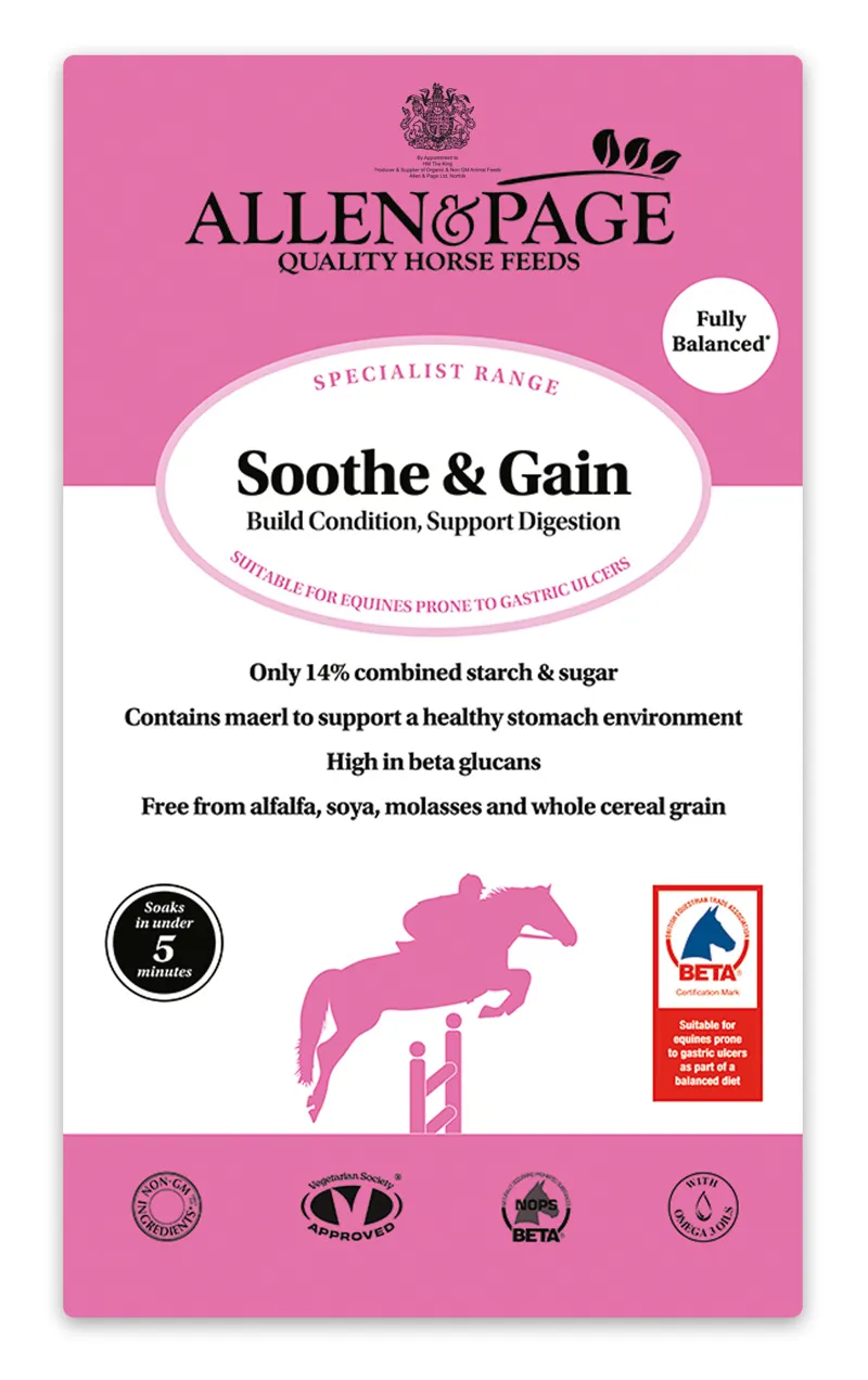 Allen And Page Soothe And Gain Pellets
