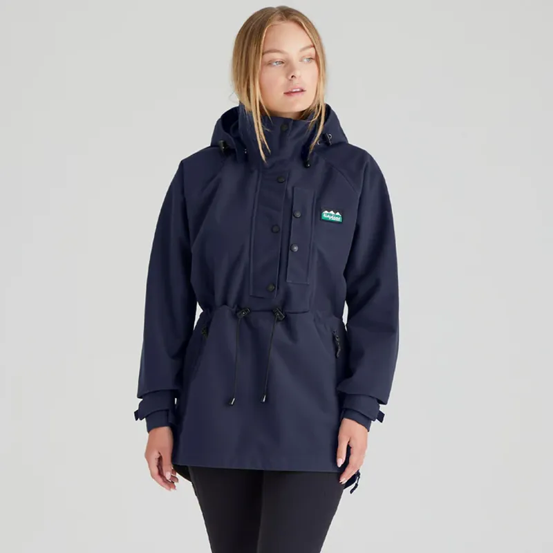 Ridgeline Womens Monsoon Classic Smock Navy-1