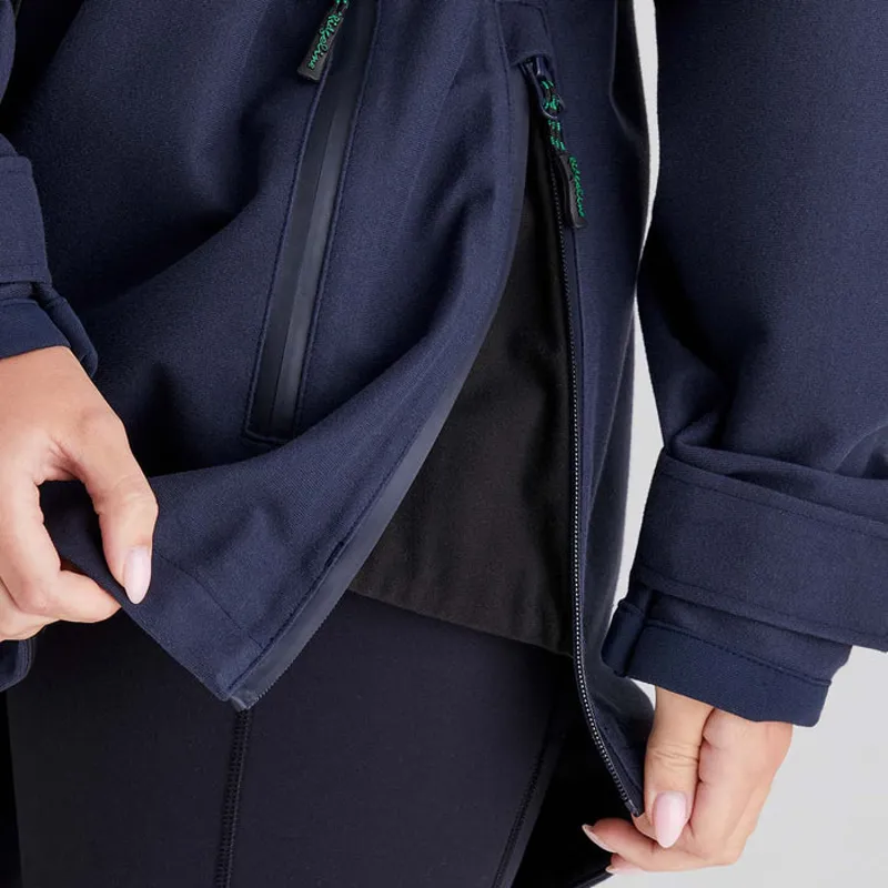 Ridgeline Womens Monsoon Classic Smock Navy-4