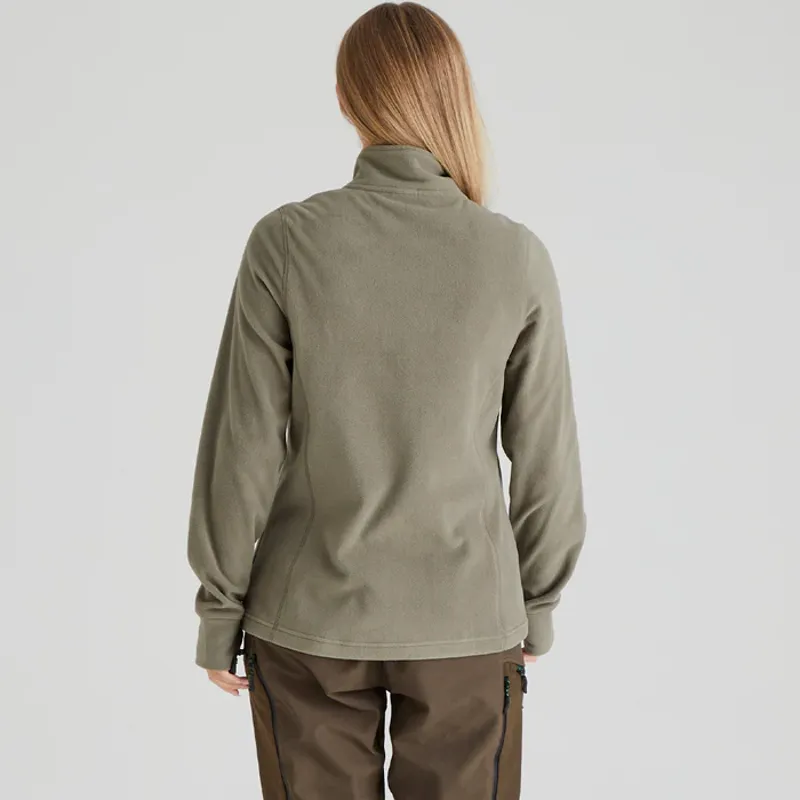 Ridgeline Womens Narvik Fleece Smokey Olive-2