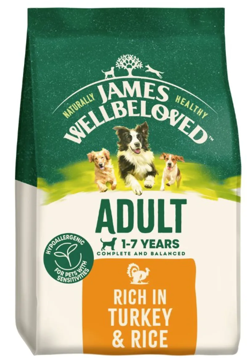 James Wellbeloved Dog Adult Turkey