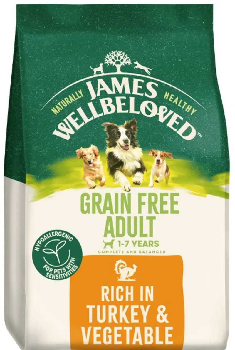 James Wellbeloved Dog Turkey Grain Free