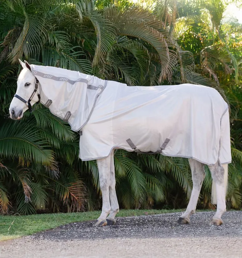Amigo Integrated Fly Sheet Heather Blue and Silver-2