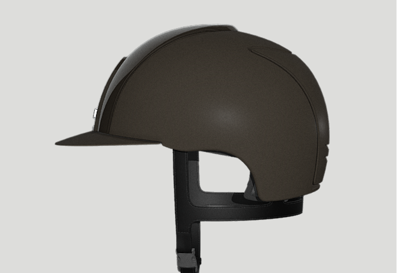 Kep Cromo 2.0 Textile Metal Brown M - Custom FRONT Polish Brown - FRAME Polish Brown - GRID Textile Brown - SUBGRID Polish Brown - LOGO Metal Silver Shine-1