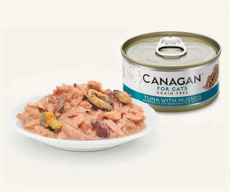 Canagan Cat Can Tuna And Mussels 75G