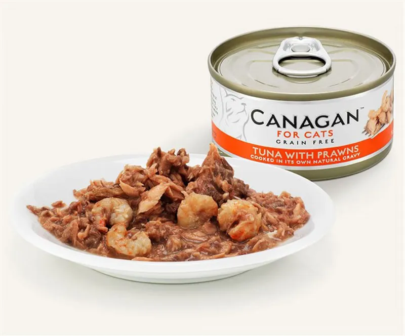 Canagan Cat Tin Tuna with Pawns 75g