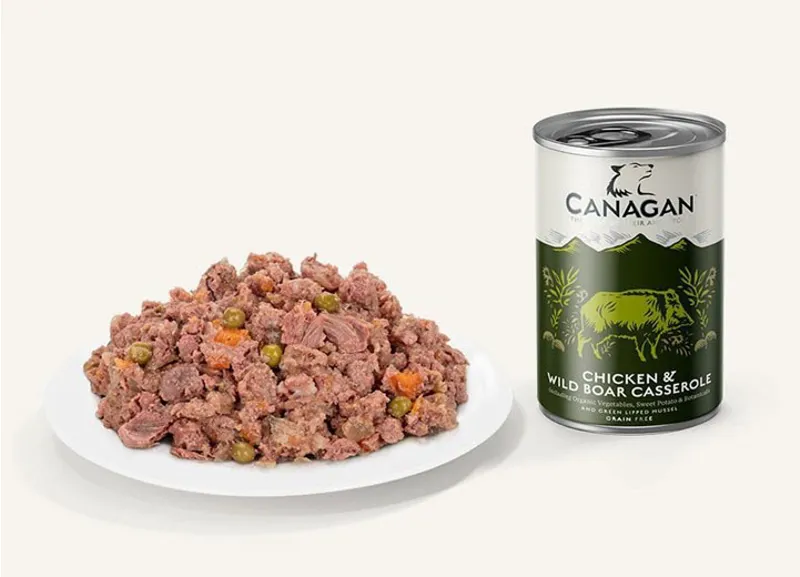 Canagan Dog Can Chicken And Wild Boar Casserole 400G