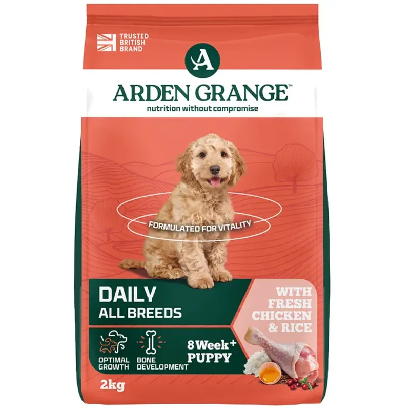 Arden Grange Puppy/Junior Rich In Fresh Chicken 12Kg