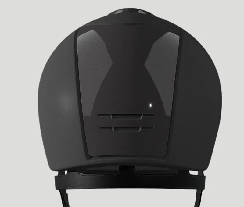 Kep Cromo 2.0 Polish Metal Grey M - Custom VISOR Polish Polo Grey - FRAME Polish Black - GRID Polish Black - SUBGRID Mirror Silver - BUTTON Textile Grey - LOGO Metal Silver Shine-2