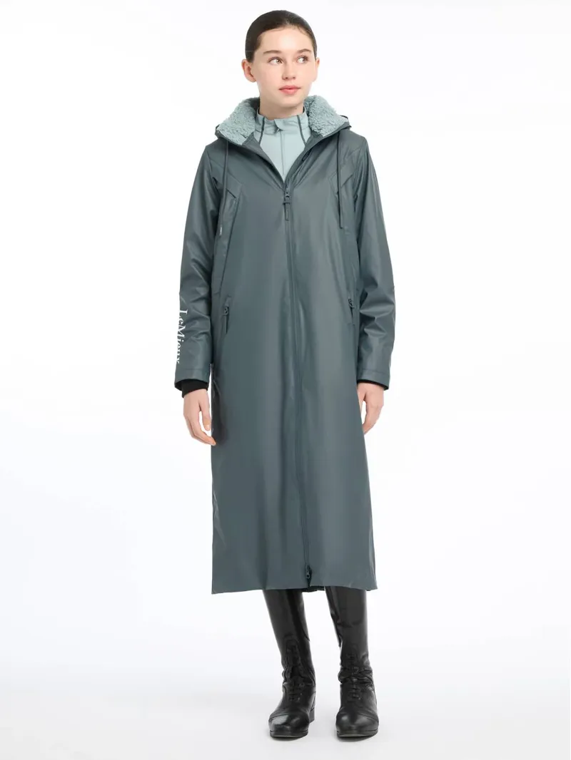 LeMieux Young Rider All Elements Coat Petrol