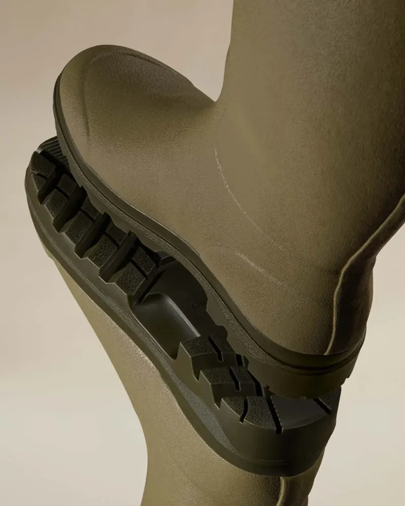 Le Chameau Chasseur Cuir Fe Vert-2