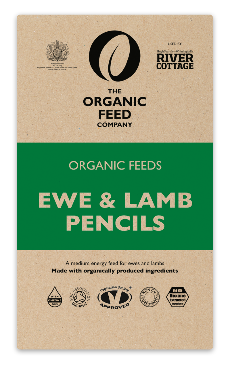 Allen And Page Organic Ewe And Lamb Pellets 20Kg