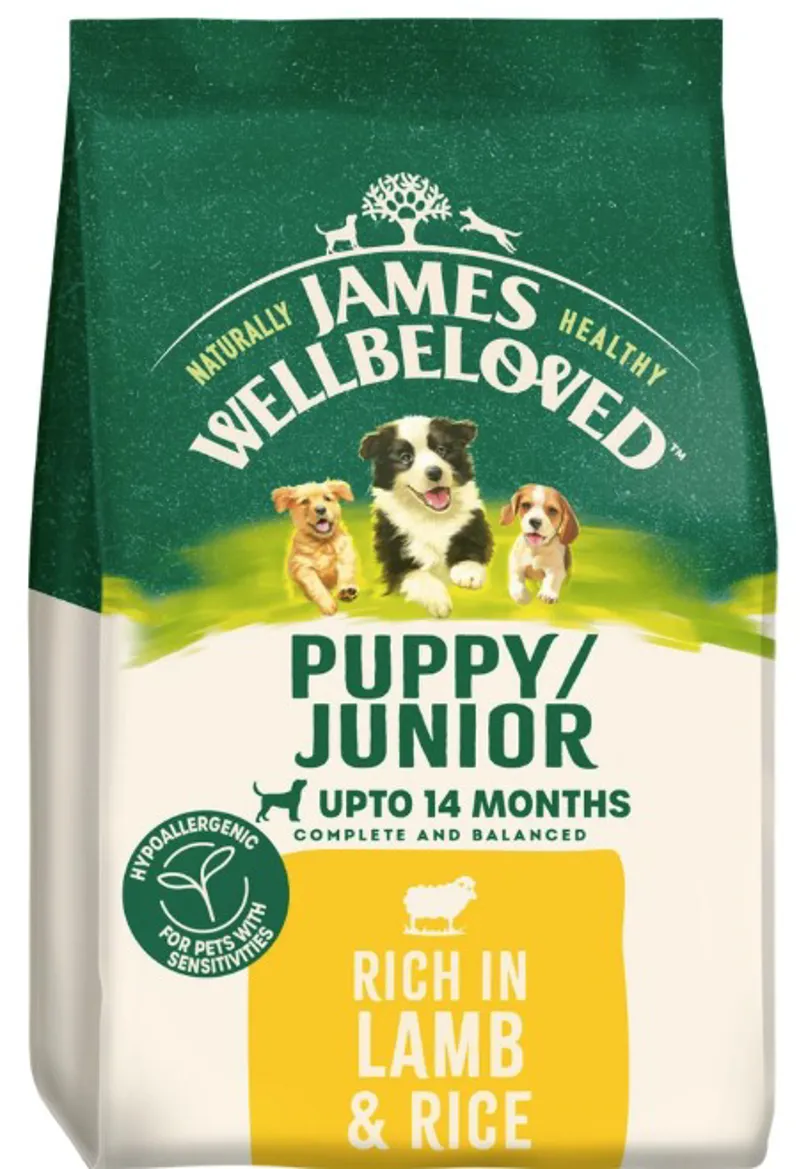 James Wellbeloved Dog Puppy Lamb