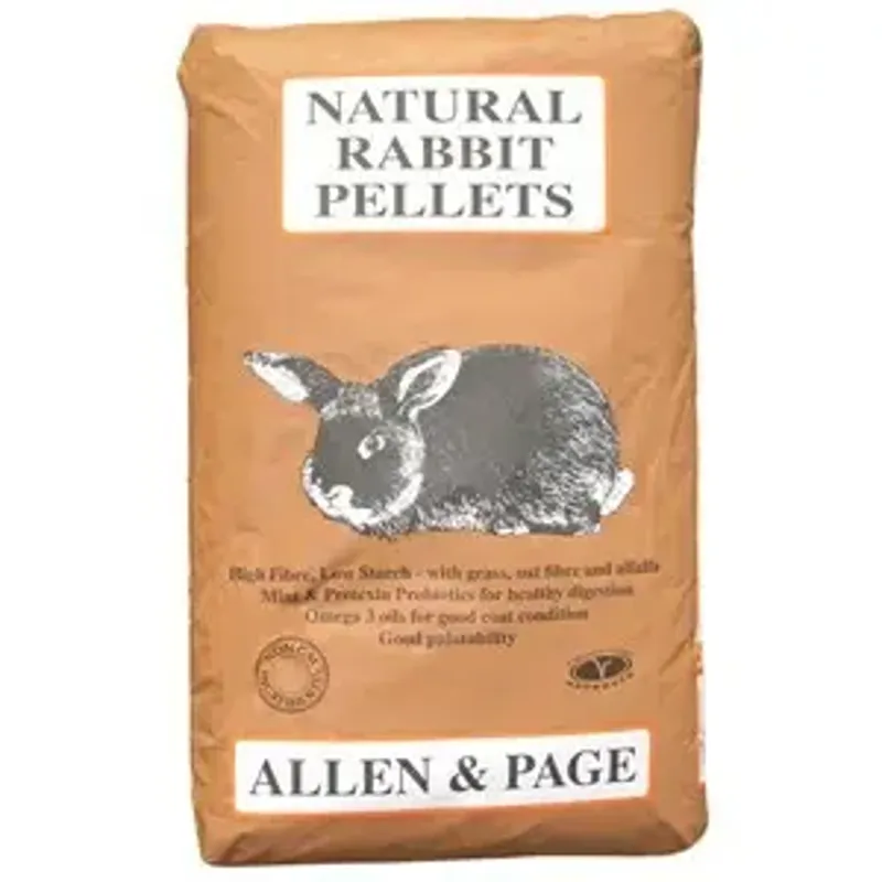 Allen And Page Natural Rabbit Pellets 20Kg